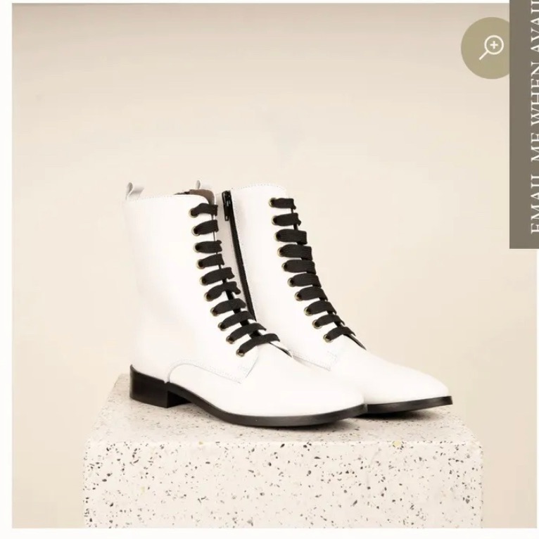 A.Soliani Asti Leather Combat Boot